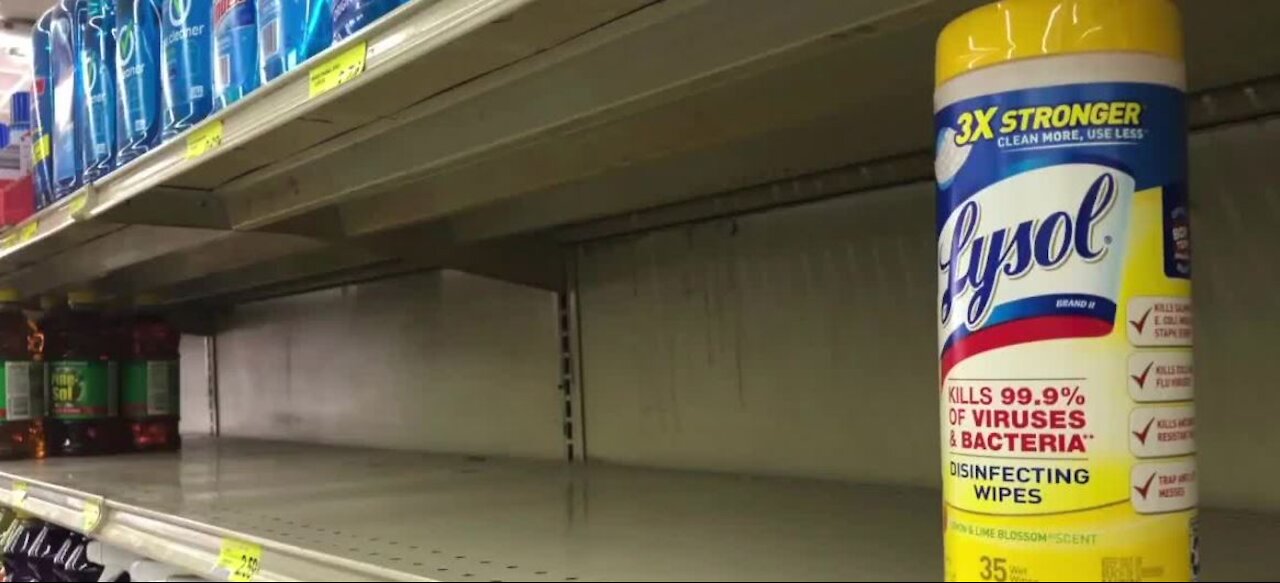 Major grocers limit purchases amid COVID related rush