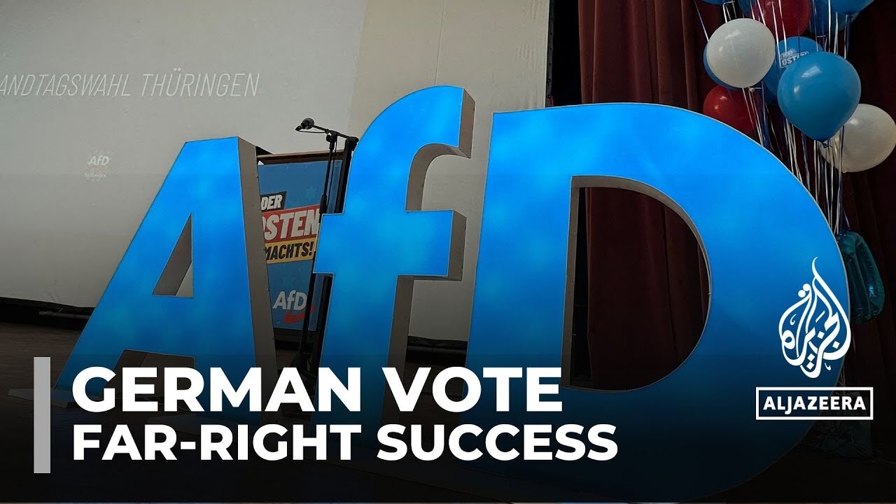 Far-right AfD on track for its first win in eastern German state vote
