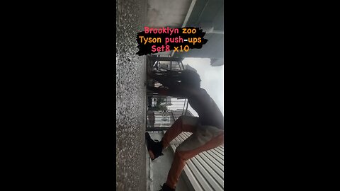 Tyson push-ups daily