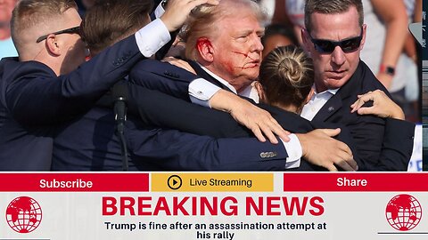 "Trump Unharmed After Shocking Assassination Attempt"