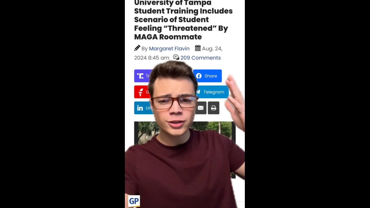 Victor Reacts: Anti-MAGA College Indoctrination