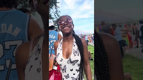 A very spirited debate on abortion at Pride (UNCUT)