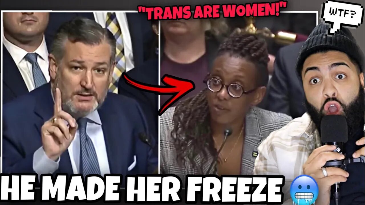 *NO MERCY! Ted Cruz STUNS WOKE Activist who Can’t Answer if Men & Women are Genetically Different..