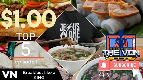 5 Mind Blowing $1 Breakfast in Vietnam episode 1 | #ilovebreakfast #sogood
