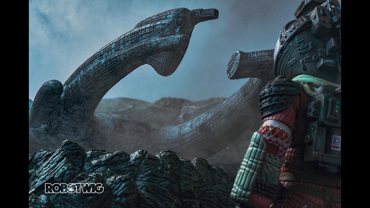 Alien recreated in miniature