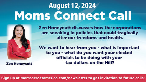 Moms Connect Call - August 12, 2024