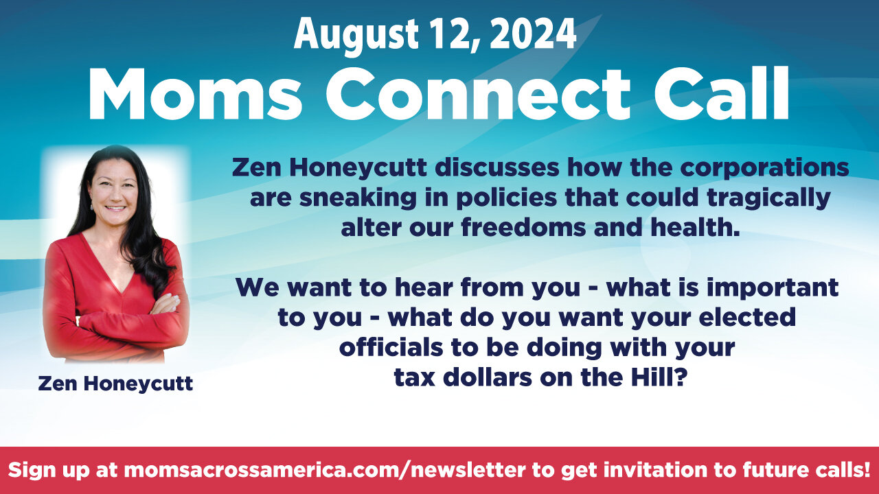 Moms Connect Call - August 12, 2024