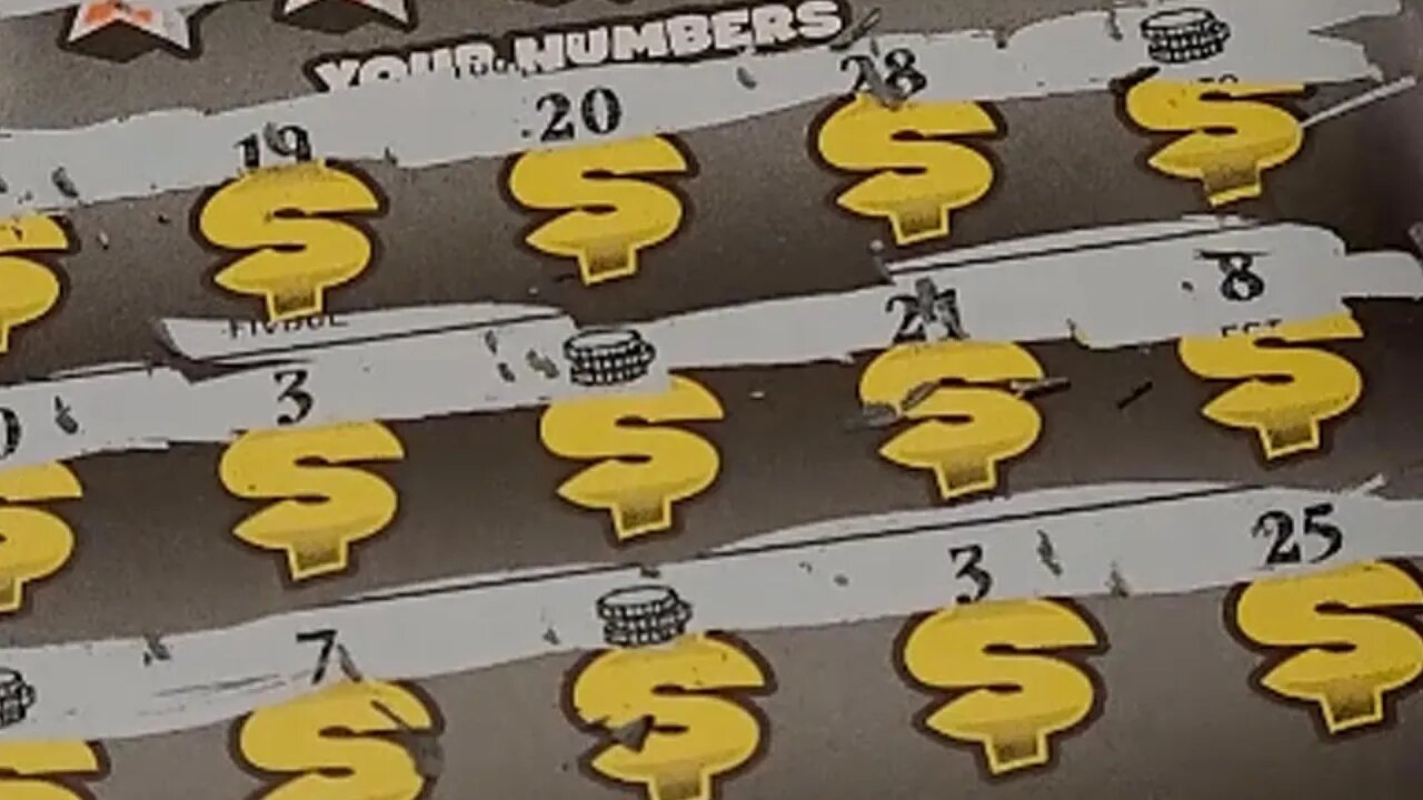Winning $10 Kentucky Scratch Off Lottery Ticket!