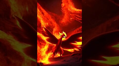 AI generated Moltres #whosthatpokemon #pokemon