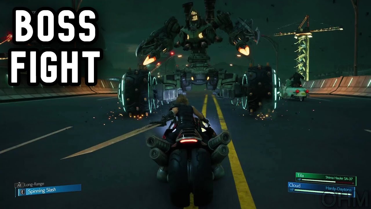FINAL FANTASY VII: REMAKE INTERGRADE | Boss Fight on Normal Difficulty