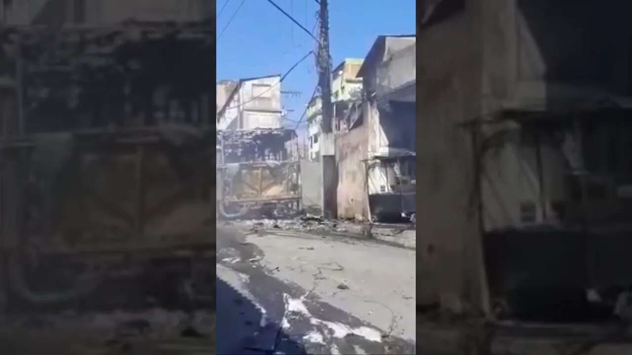 Cenas de guerra em Vitória ES