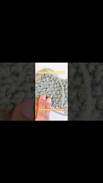 🧶 Have you tried knitting the Zigzag Rib Stitch in the Continental Style? #infiniticraftingco
