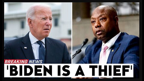 'BIDEN IS WATCHING US' Tim Scott THREATEN$ Biden with JAILTIME after DISGUSTING 'bank s.py' plan!