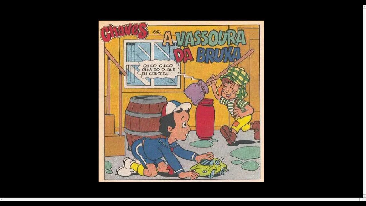 Chaves Em A Vassoura Da Bruxa [Pause o Vídeo Caso Não Consiga Ler]