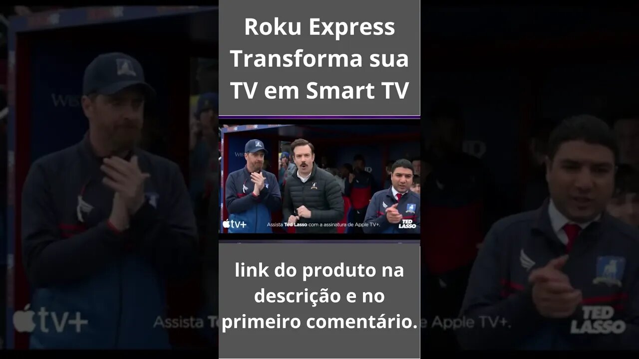 Roku Express - Streaming player Full HD. Transforma sua TV em Smart TV.#shorts