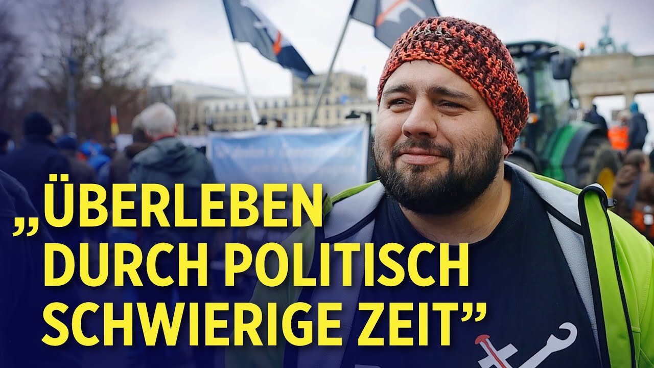 Zerstörung der Familienbetriebe: Bauern protestieren gegen „hirnrissige“ Gesetze in Berlin