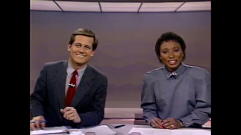 November 24, 1987 - WLOS Asheville 11PM Newscast (Joined in Progress, With Ads)