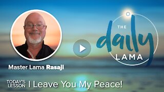 I Leave You My Peace