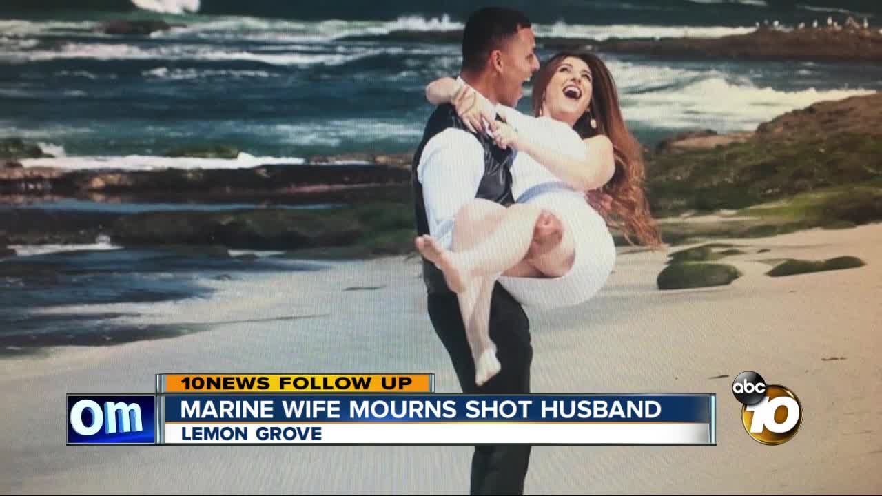 Marine wife looking for answers after shooting