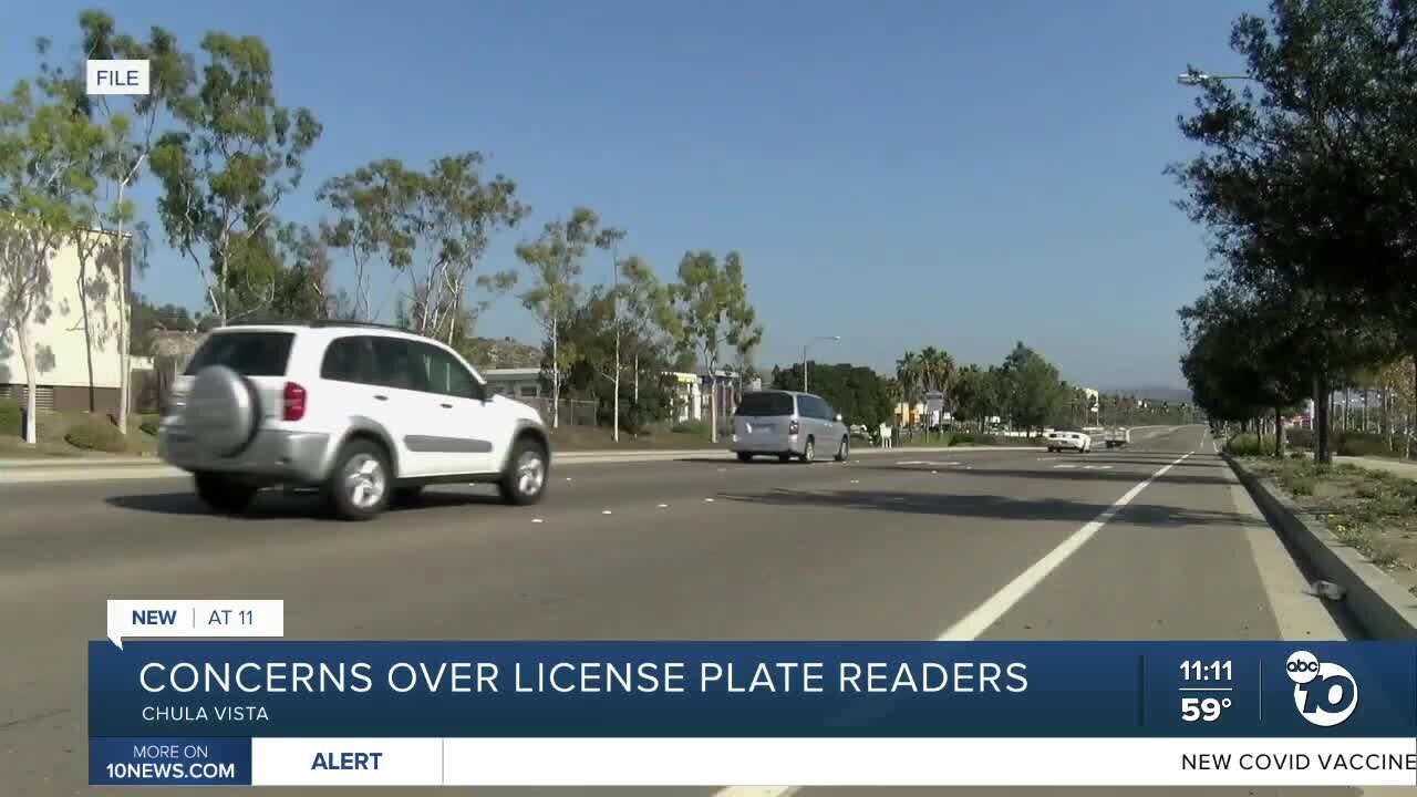 Concerns over license plate readers
