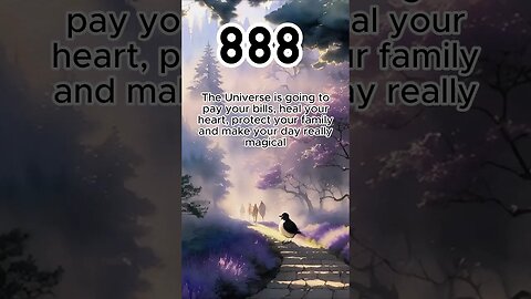 Wealth affirmation! Angel Message 888|Believe in affirmation|