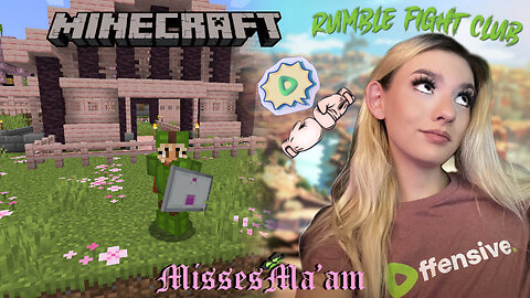 Minecraft 💚✨ | And Rumble Fight Club!!