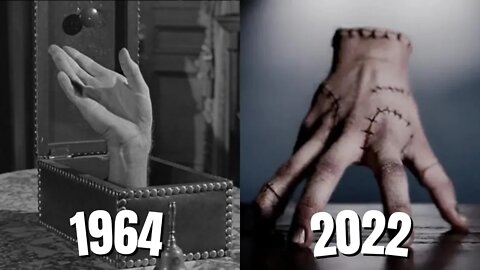 Evolution Of Thing In Addams Family Movies,Cartoon & Series Through the Years [1964-2022]