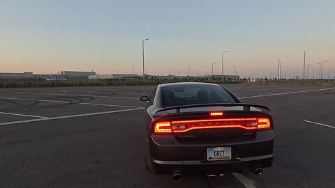 2014 Dodge Charger SRT8 Donuts And Burnout