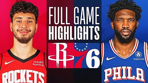 Game Recap: 76ers vs Rockets 124 - 115