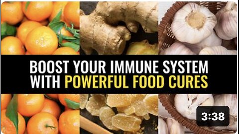 Boost your immune system with powerful food cures