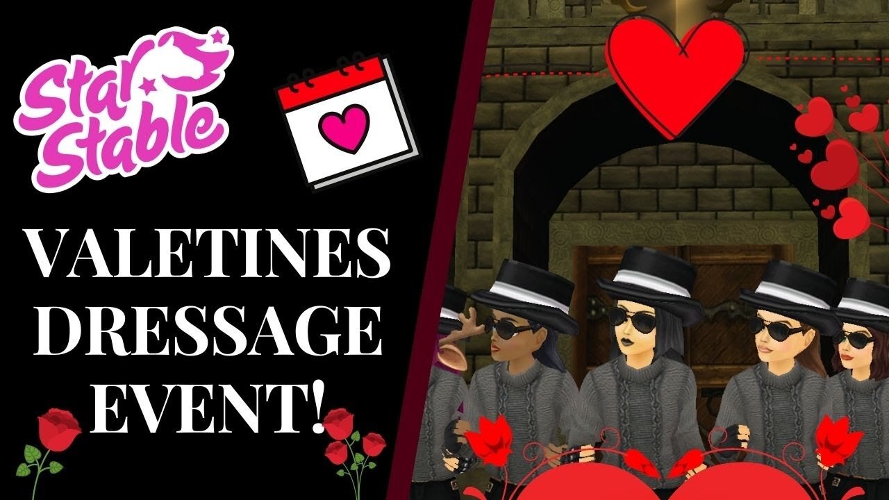 VALENTINE'S DAY Dressage EVENT! 💞 Star Stable Quinn Ponylord