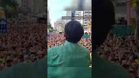 Bolsonaro em MG: Nós somos a maioria!!!