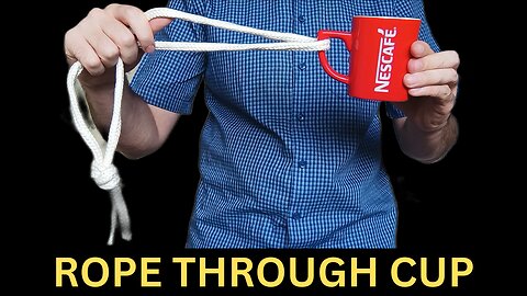 AWESOME MAGIC WITH COFFEE CUP AND ROPE REVEALED