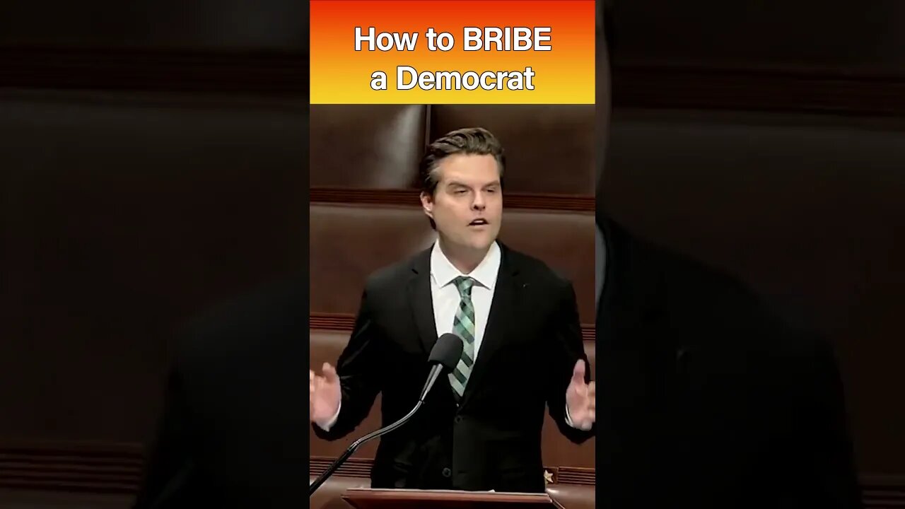 Requirements to Bribe a Democrat