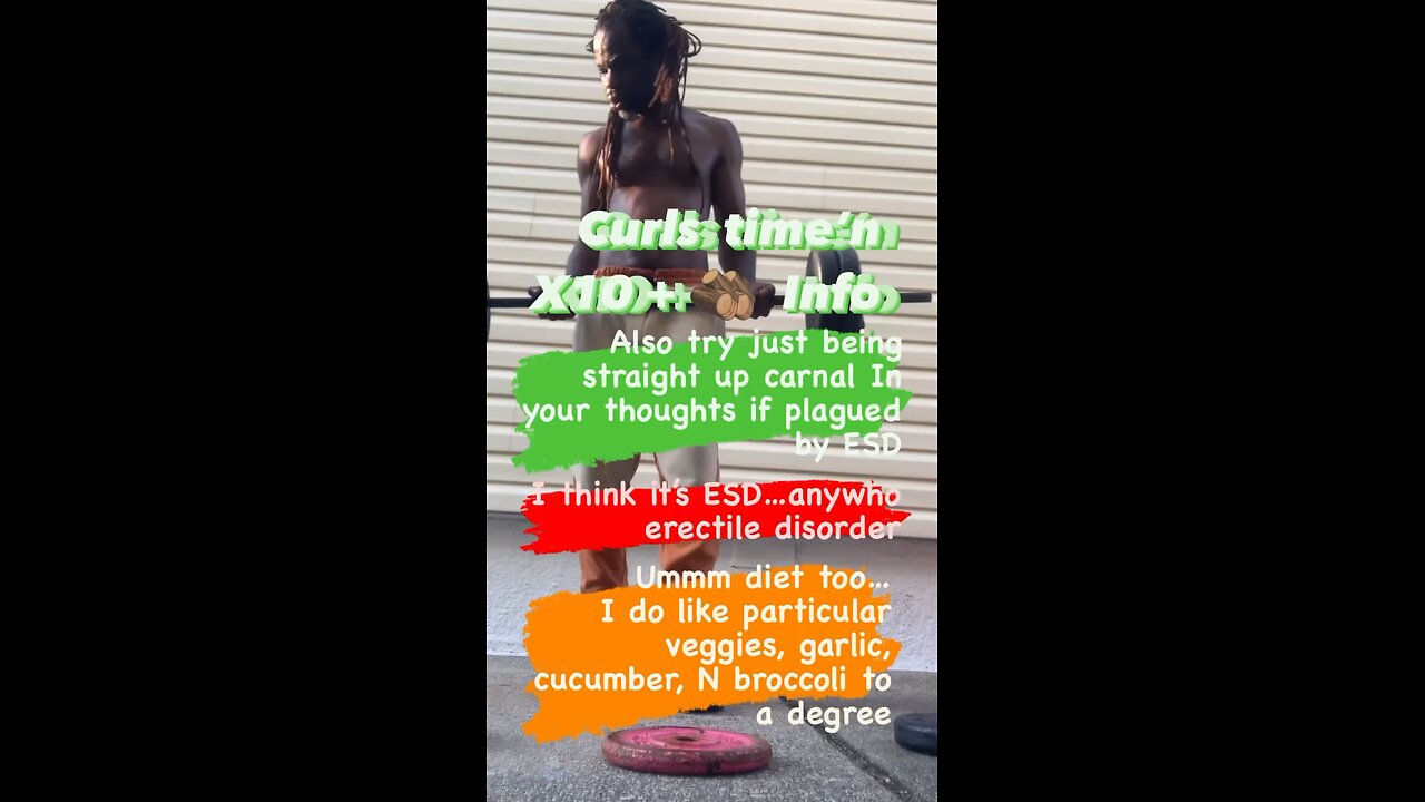 Working out daily