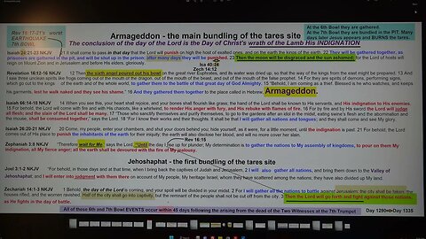 Armageddon and understanding the 6th & 7th Bowls
