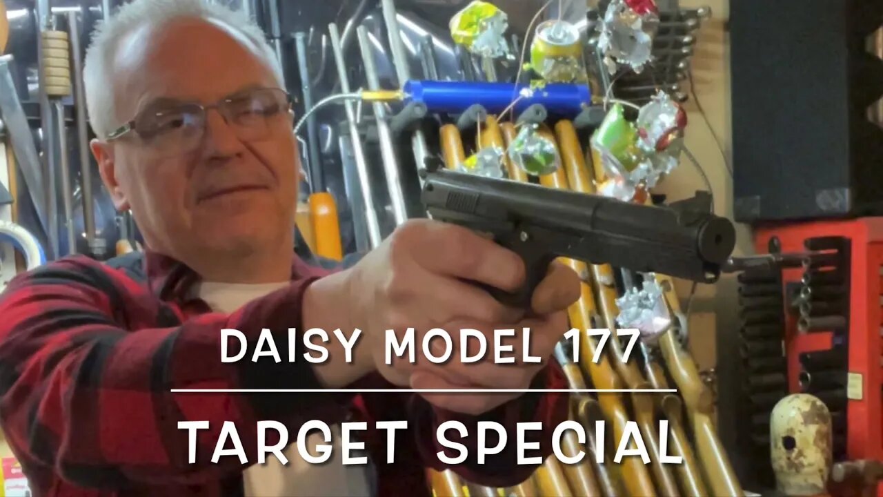 Daisy model 177 target special lots of fun and some pretty good groups!
