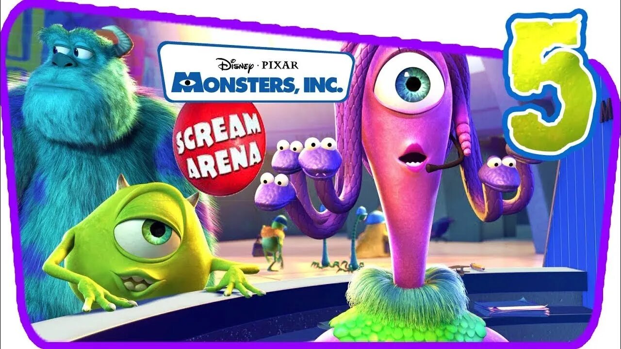 Monster Inc Scream Arena Walkthrough (GameCube) - Part 5