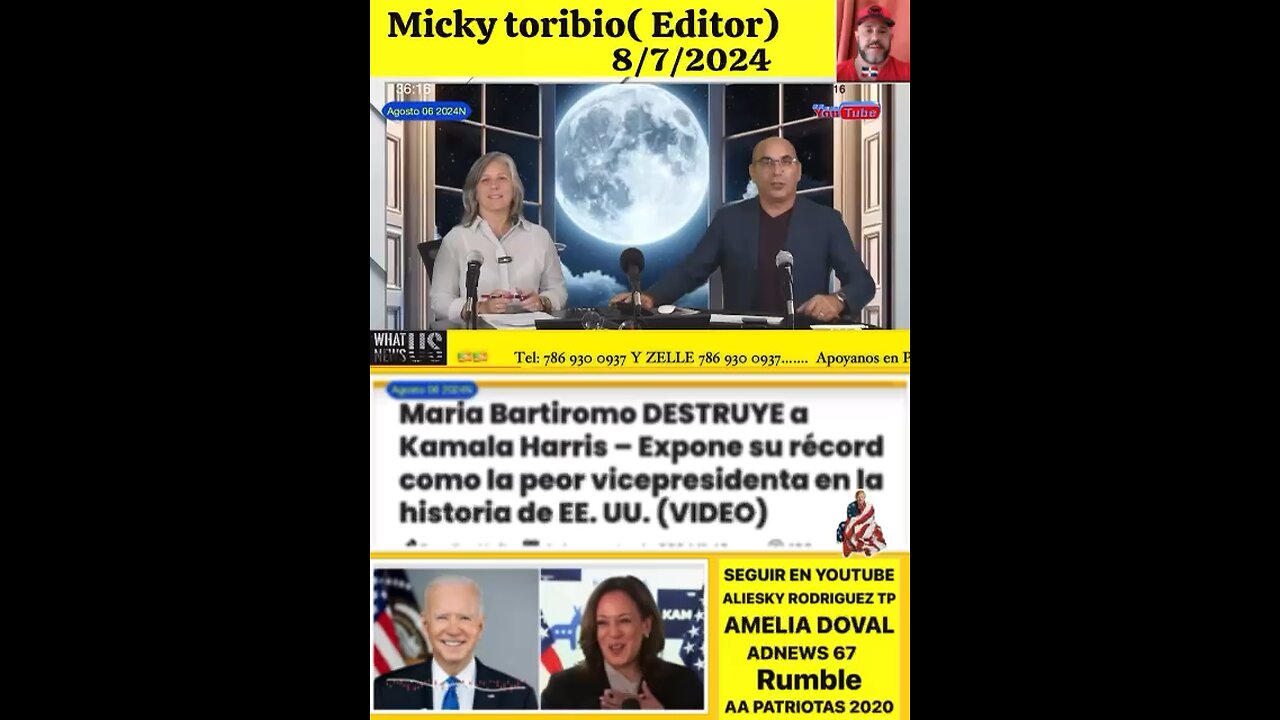MARIA BALTIMORE DESTRUYE A KAMALA HARRIS Y DICE LA PEOR VICE PRESIDENTA EN TODA LA HISTORIA DE EU.