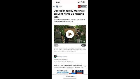 32 Missing children Found by U.S. Marshals