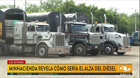 Ministro de Hacienda reveló cómo y en cuánto se incrementará el diésel