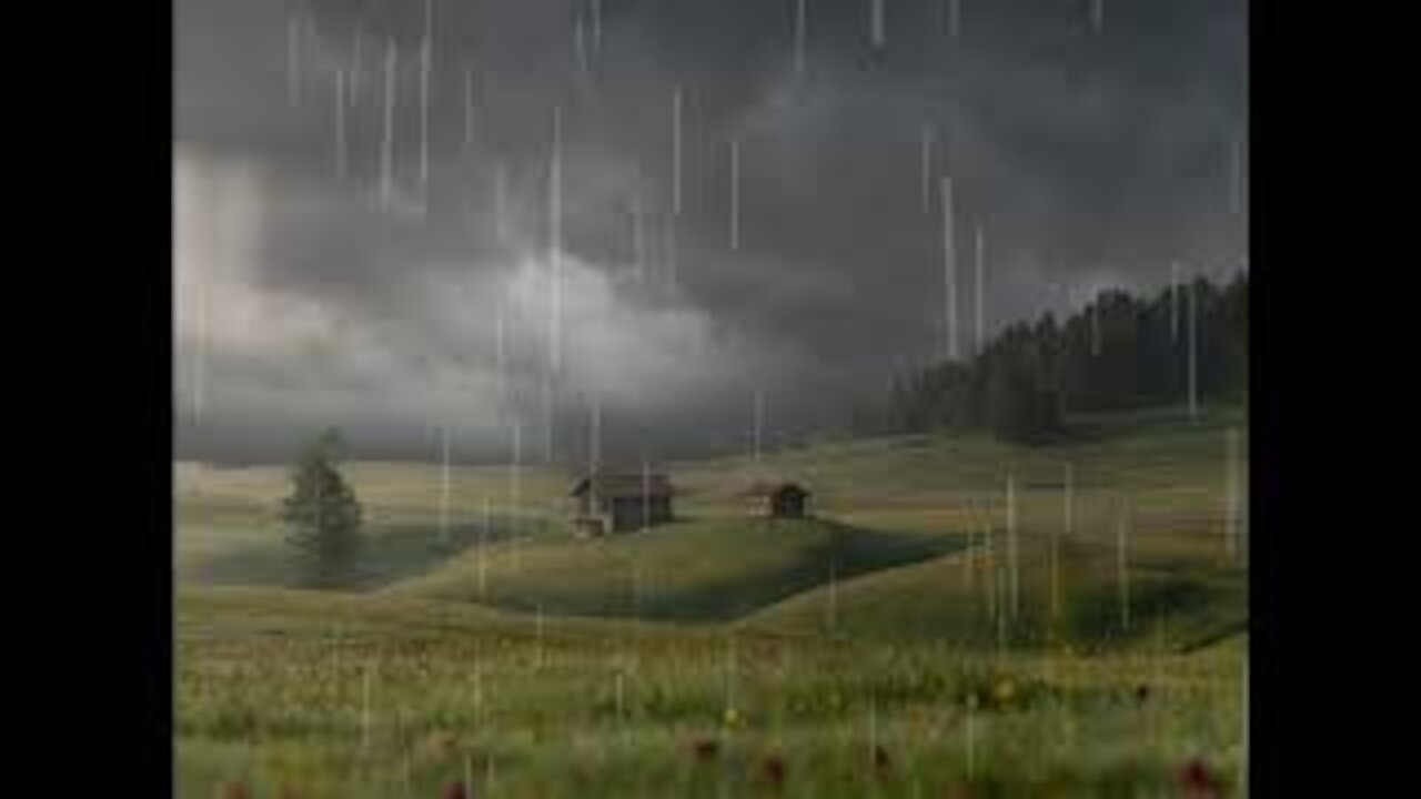 Rain Sounds for Sleeping, Soothing Rain & Rolling Thunder Sounds for Relaxing