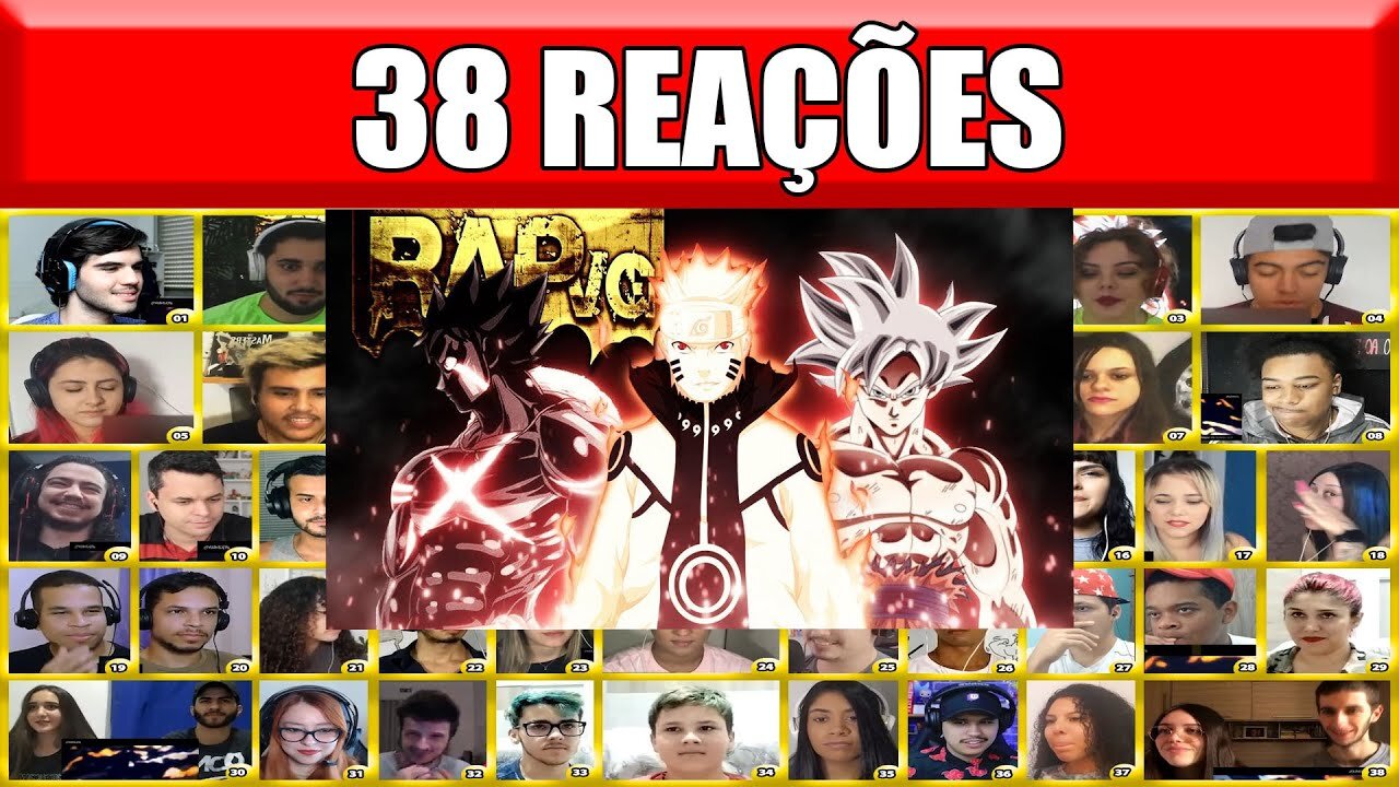 MULT REACT Rap Motivação ll, Só Sei Que Não Vou Desistir VG Beats