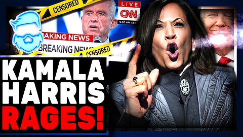 Kamala Harris RAGES & Tries BACKING OUT Of Debate As Democrats PANIC Over Stunning RFK Endorsement!