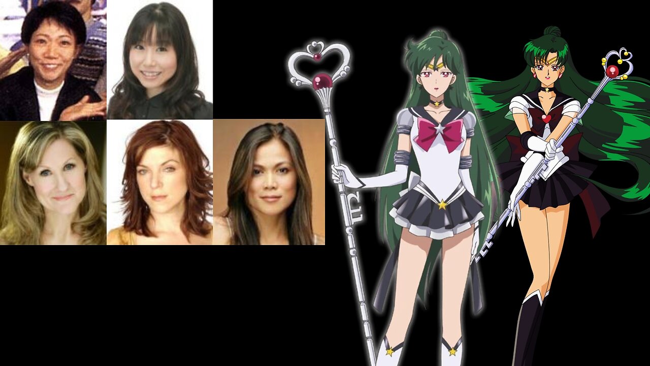 Anime Voice Comparison- Sailor Pluto/Setsuna Meio (Sailor Moon)