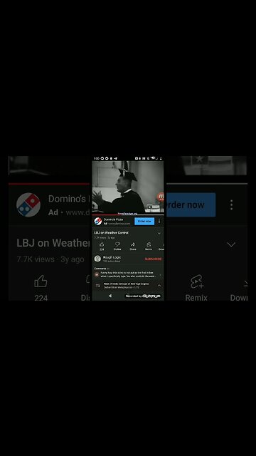 Lyndon B. Johnson on Weather Control