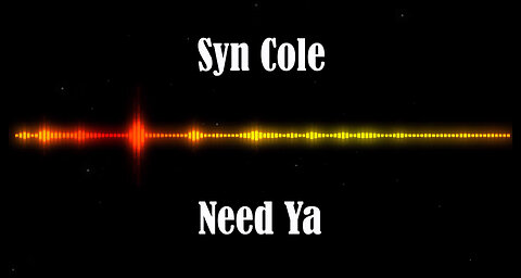 Syn Cole - Need Ya