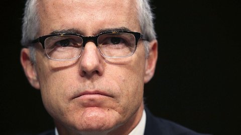 DOJ Refers Case Against Andrew McCabe To Top Federal Prosecutor