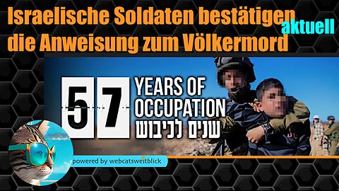 Israelische Soldaten bestätigen die Anweisung zum Völkermord in Gaza und verweigern ihren Dienst