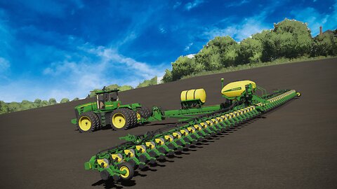 Farming Simulator John Deere 9430 & John Deere DB120 48-Row 30 | Elmcreek | Engine Sound